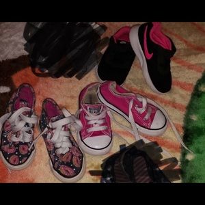 3 pair of toddler size 6 shoe